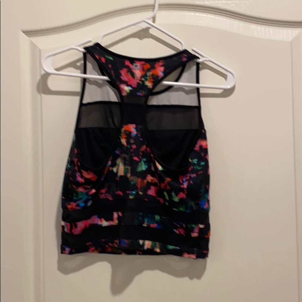 Fabletics. Crop top. Racer back top. - Picture 3 of 3
